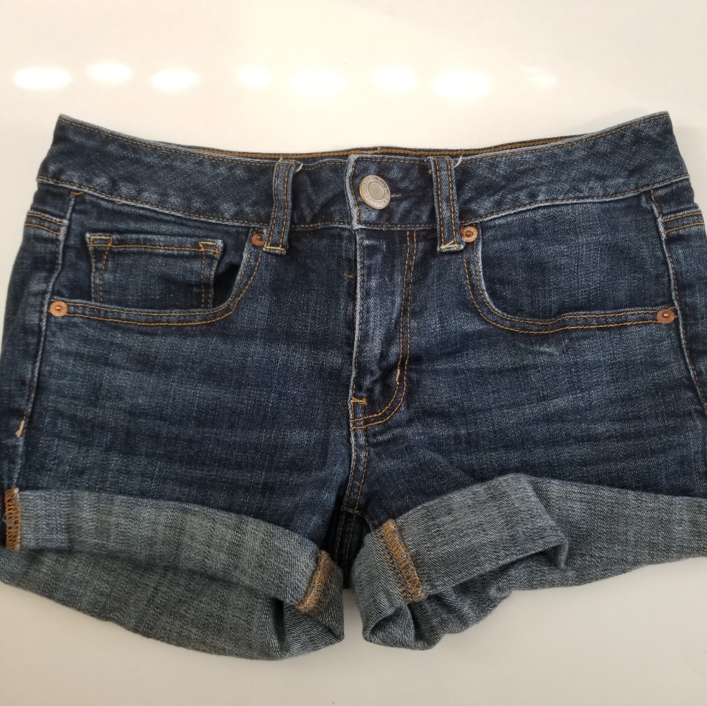 AMERICAN EAGLE OUTFITTERS JEAN SHORTS - Picture 3 of 6